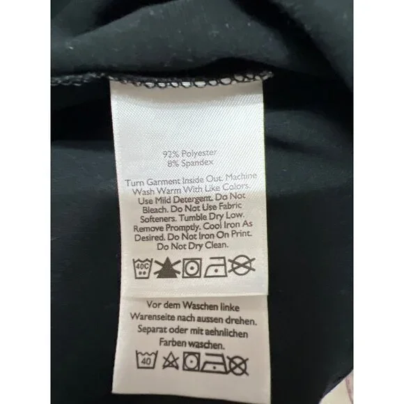 Eddie Bauer Black Aster Comfortable Crossover Dress - Picture 8 of 8